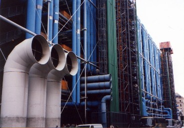 Le Centre Pompidou (rear)