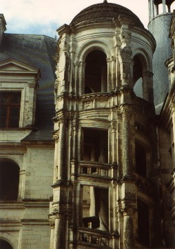 Chambord staircase (exterior)
