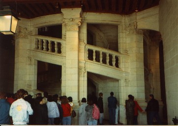 Chambord staircase (interior)