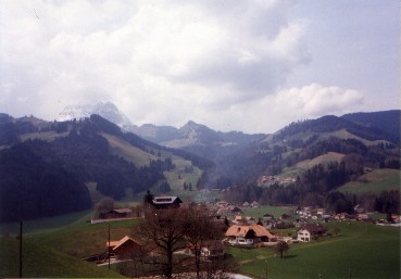 Scenic view near Gruyères, Switzerland