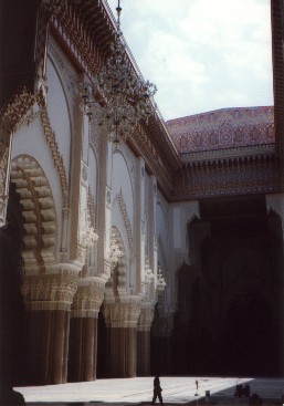 Interior of the Grand Mosque of Hassan II (Casablanca)