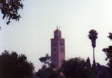 The Koutoubia Minaret in Marrakesh