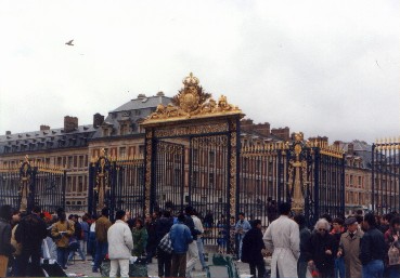 Gate to Versailles Palace